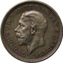 3 Pence (George V, Modified Head)