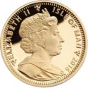 1/10 Angel (Queen Elizabeth II 90th Birthday - Gold)