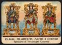 "Alphius, Philadelphus and Cyrinus Martyrs", Trecastagni, Sicily - Saints (M)