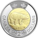 2 Dollars (Polar Bear, Toonie)