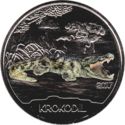 3 Euro (Colorful Creatures - Crocodile)