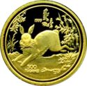 500 Tögrög (Year of the Rabbit)