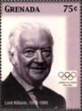 Lord Killanin, Intl. Olympic Committee President, 1972-1980