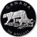 150 Dollars (Wildlife platinum series. Cougar)