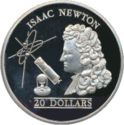 20 Dollars (English mathematician Sir Isaac Newton)