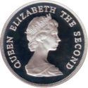10 Dollars (Queen Mother 80th Birthday - Silver edition)