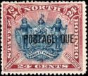 Coat of Arms with Supporters Overprinted "POSTAGE DUE"