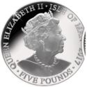 5 Pounds (Queen Elizabeth II Sapphire Jubilee)