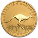 100 Dollars (Kangaroo bounding in grassland)