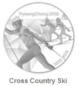 5,000 Won (Olympic Winter Games PyeongChang 2018 - Cross Country Ski)