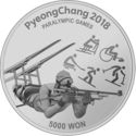 5,000 Won (Paralympic Winter GamesPyeong Chang 2018)