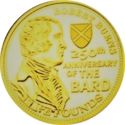 5 Pounds (Robert Burns, 250th Anniversary - Gold)