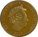 1 Crown (Titanic, 100th Anniversary, Sinking of the Titanic - Gold Plated)