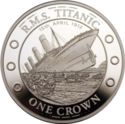 1 Crown (Titanic, 100th Anniversary, Sinking of the Titanic)