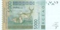 5,000 Francs CFA