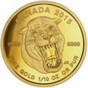 50 Dollars (Prehistoric Animals: American Scimitar Sabre-Tooth Cat)
