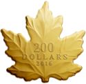 200 Dollars (Maple Leaf Silhouette)