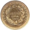 1,000,000 Lira (Lydian empire - king Coesus)