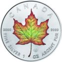 5 Dollars (Maple Leaf, Coloured)