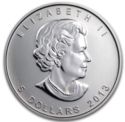 5 Dollars (Maple Leaf, 25th Anniversary)