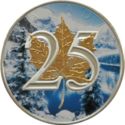 5 Dollars (Maple Leaf, 25th Anniversary, Winter Edition)
