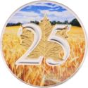 5 Dollars (Maple Leaf, 25th Anniversary, Wheat Field Edition)