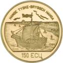 150 Ecu (925 YEARS BERGEN BRYGGE)