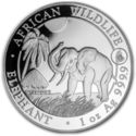 100 Shillings (African Wildlife - Elephant - Rooster Privy)