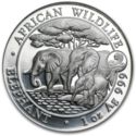 100 Shillings (African Elephant - Snake Privy)