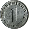 1 Reichspfennig (A, B, D, E, F, G, J)
