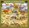 Dinosaurs of the Cretaceous period