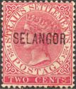 Straits Settlements overprinted SELANGOR