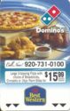 Best Western - Domino's 920-731-0100