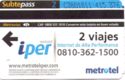 Metrotel Iper - Serial C380