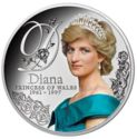1 Dollar (Diana Princess of Wales 20th Anniversary of Death)