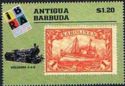 Caroline Islands 1901 Yacht Type 1m Stamp