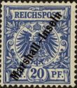 Overprint "Marshall-Inseln" on Reichpost Issue