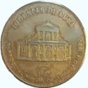 5 Pesos (Churches of Cuba - Trinity Parish largest)