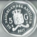 5 Gulden (King Willem-Alexander's 50th birthday)