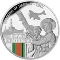 1 Dollar (Australia WWII, Bombing of Darwin - 1942)