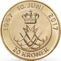 20 Kroner (Golden Wedding Anniversary)