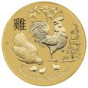 1 Dollar (Year of the Rooster. Coin & Stamp)