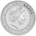 1 Dollar (Australian Kangaroo. Fifth portrait - Proof)