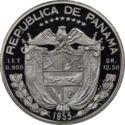 ½ Balboa ("Medio" - 50th Anniversary of the Republic)