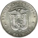 5 Balboas (F.A.O.)