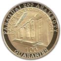 100 Guaranies (Bicentenary of independence)