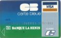 Carte Bleue Visa, Banque La Henin