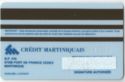 Carte Bleue, Crédit Martiniquais