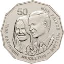 50 Cents (Royal Wedding. Catherine and William)