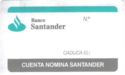 BANCO de SANTANDER Cta.Nomina